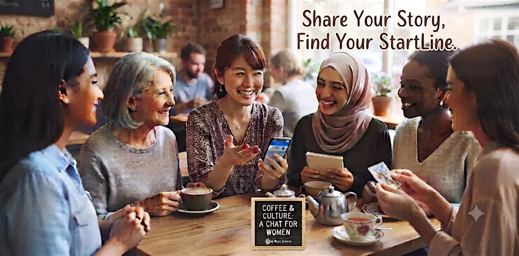 Cultural Exchange: Cozy Coffee Chat for Non-Native English-Speaking Women