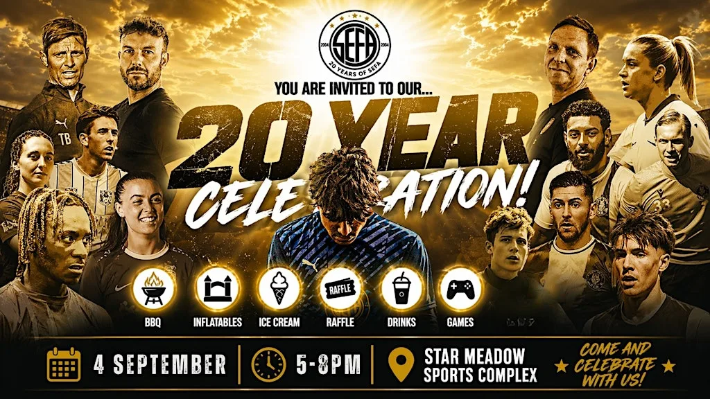 SOCCER ELITE FA - 20 YEAR ANNIVERSARY CELEBRATION