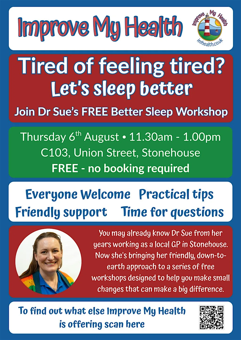Improve My Sleep with Dr Sue