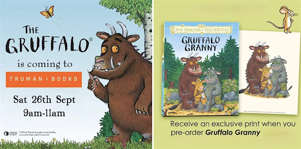 Get Ready to Meet and Greet the Gruffalo! at Truman Books