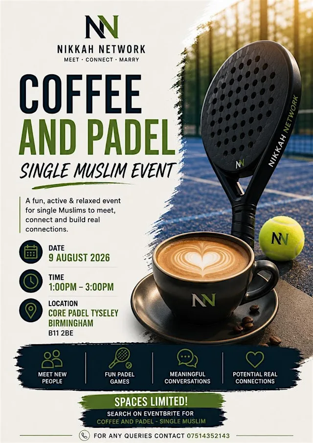 Coffee and Padel - Single Muslim at Core Padel