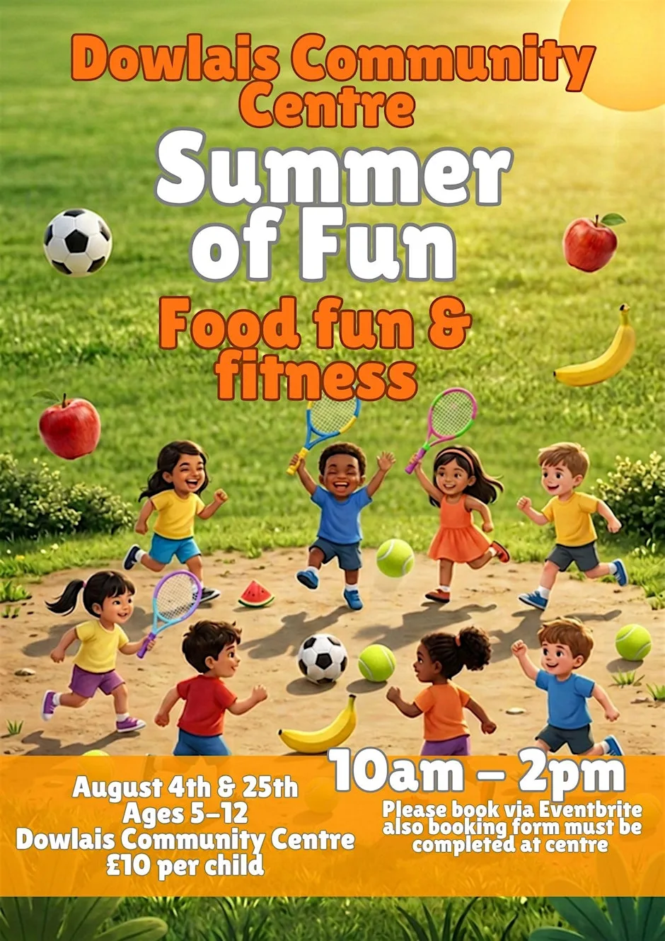 Summer of Fun/ Food Fun & Fitness at Dowlais Community Centre