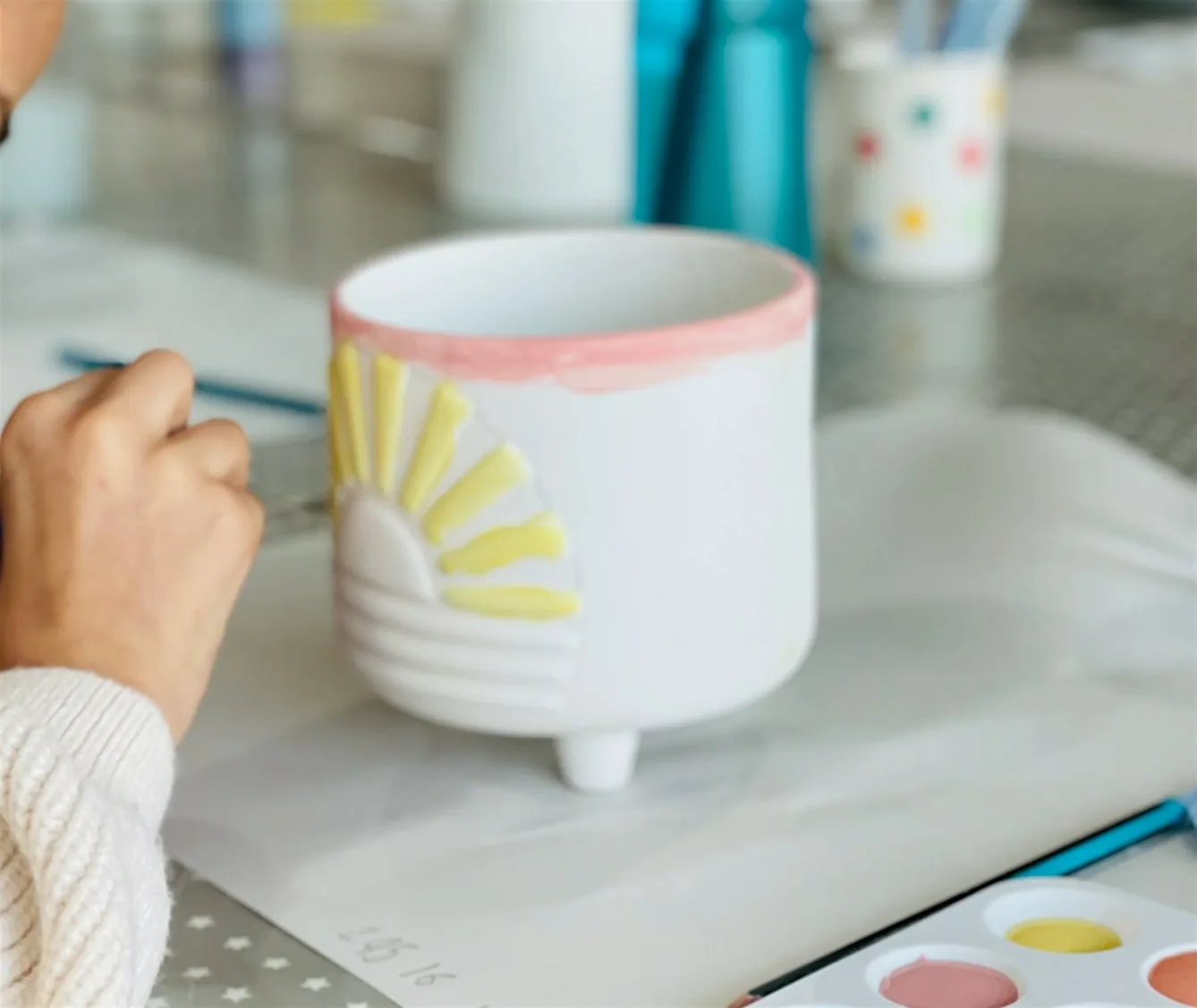 Sip & Paint at Green & Bean