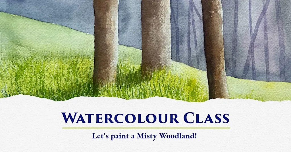 Discover Watercolour Painting – Let's Paint a Misty Woodland