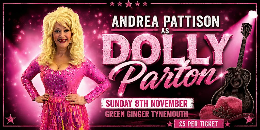 Angela Pattison as Dolly Parton at Land of Green Ginger
