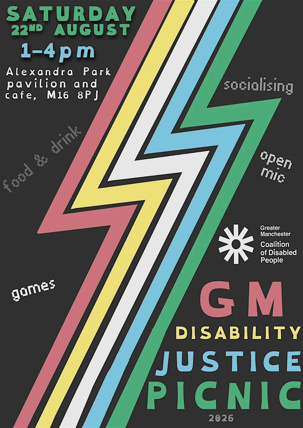 GMCDP Disability Justice Picnic - Disability Pride Weekend at Bembe Cafe
