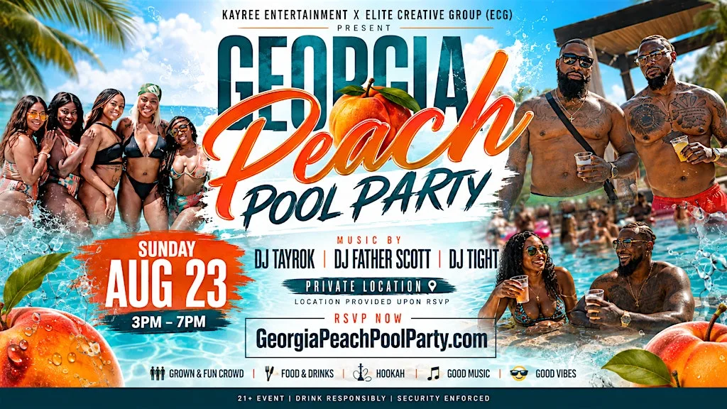Georgia Peach Pool Party 2026