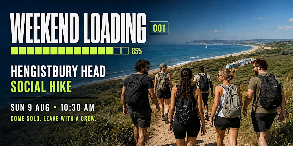 Weekend Loading 001: Hengistbury Head Social Hike at Hengistbury Head Visitor Centre