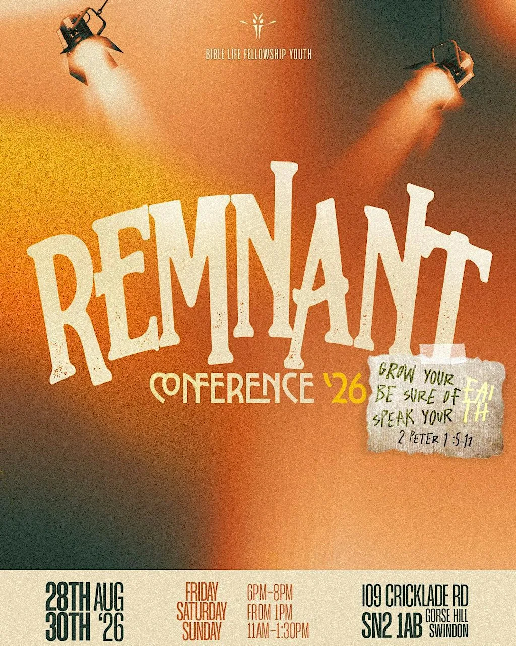 Remnant Conference 2026 at Bible Life Fellowship Centre