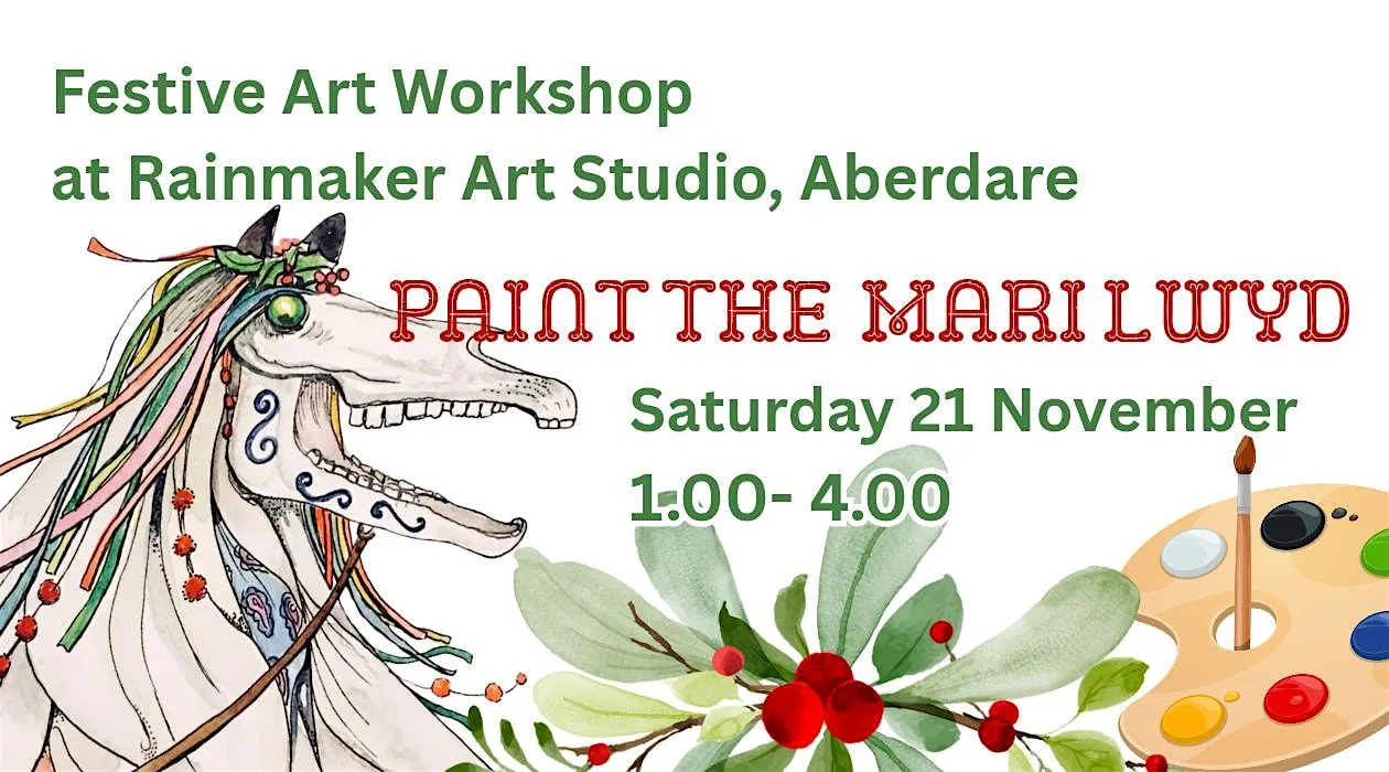 Festive Art Workshop: Paint The Mari Lwyd