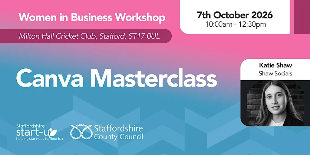 Women in Business - Canva Masterclass