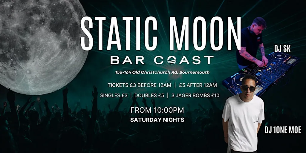 Static Moon At BAR COAST