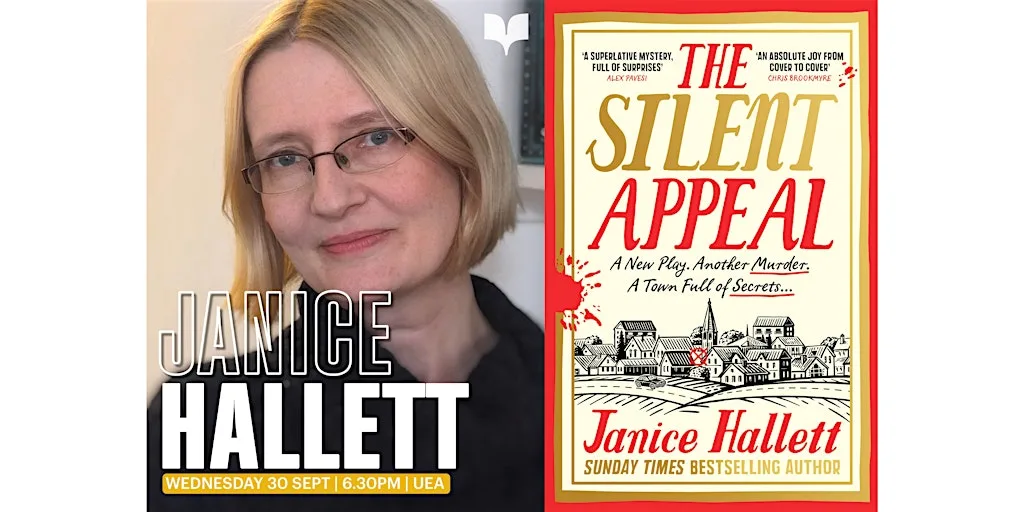UEA Live: Janice Hallett at The Enterprise Centre