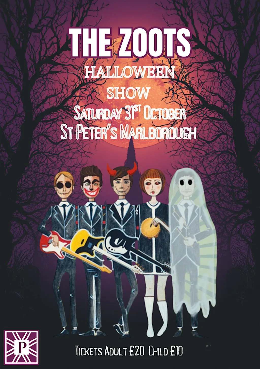The Zoots Halloween At St Peter's Marlborough at St Peters Marlborough, Charitable Trust