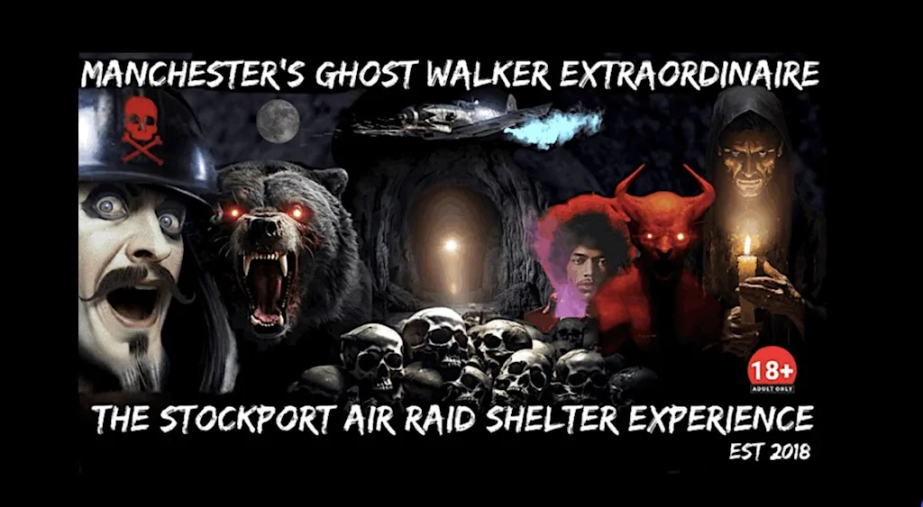FLECKY BENNETT’S THE STOCKPORT AIR RAID SHELTER EXPERIENCE at Stockport Air Raid Shelters