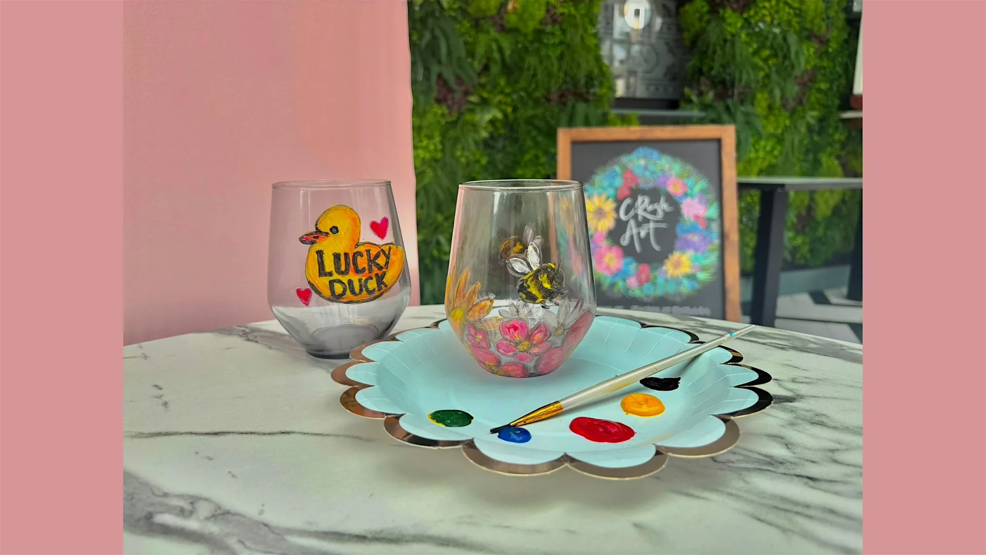 Millies x Crush Art Paint & Sip at Millies Public House and Kitchen