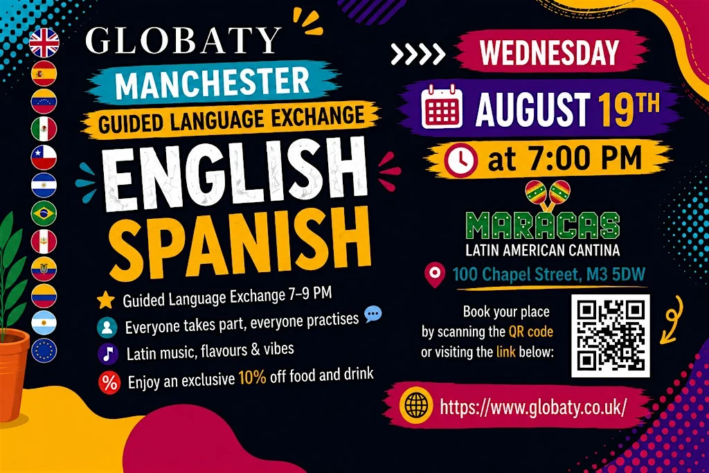 Manchester Guided English – Spanish Language Exchange