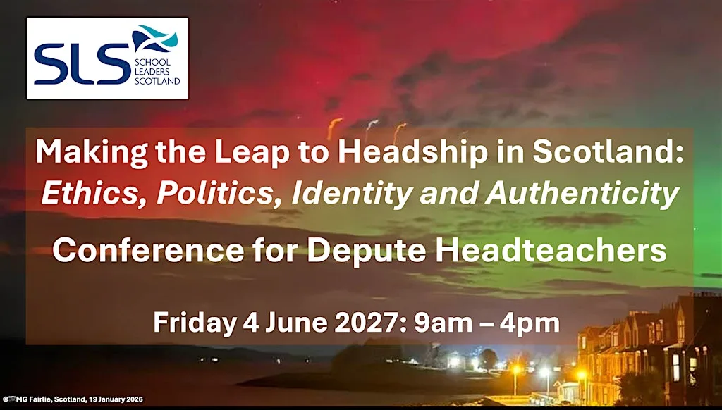 Making the Leap to Headship in Scotland at Doubletree by Hilton