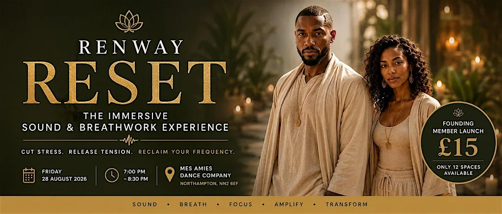Renway Reset The Immersive Sound & Breathwork Experience at Mes Amies Dance Company