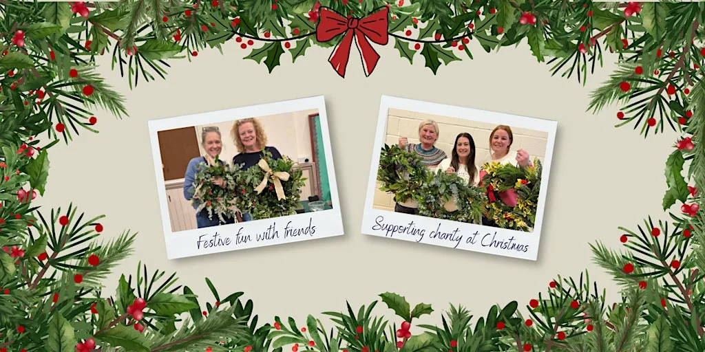 Wreath Making Workshop by Lewis-Manning Hospice Care at St. Luke's Parkstone, Church Hall