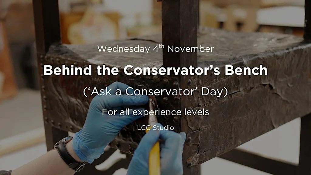Behind The Conservator's Bench