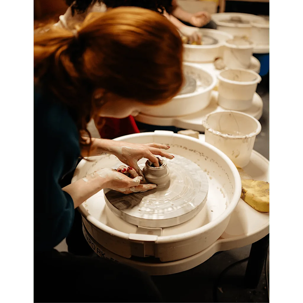 Pottery Wheelthrowing (Begineers) 3-5pm at 171-175 Victoria St