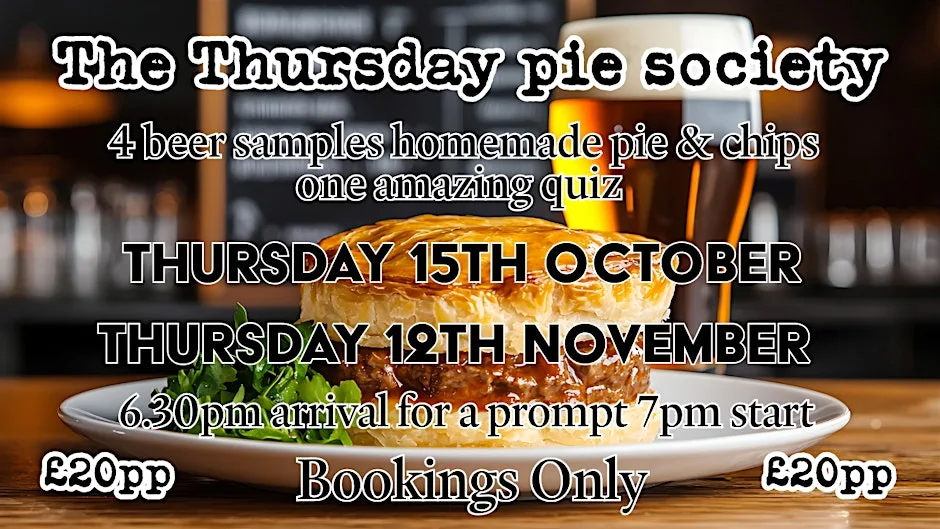 The Thursday Pie Society at Saint Jax
