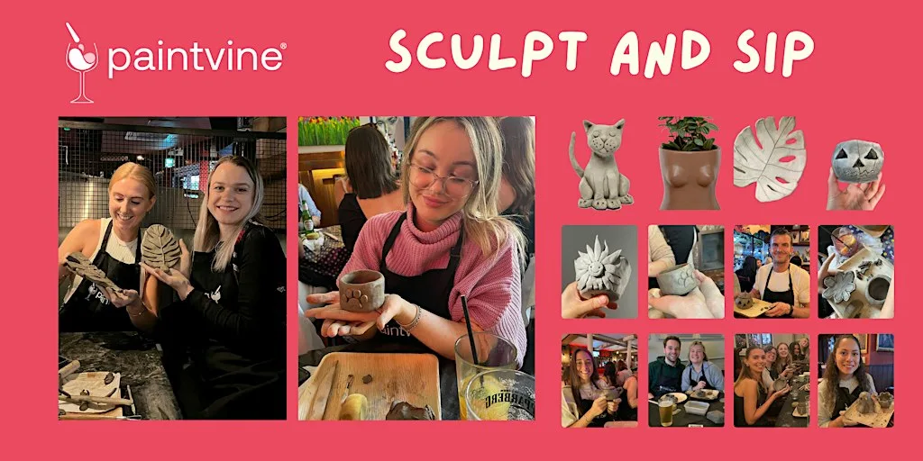 Sculpt and Sip | Recess at Recess