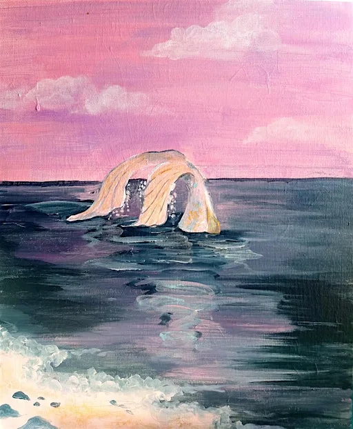 The Mermaid's Tale | Sip & Paint Experience