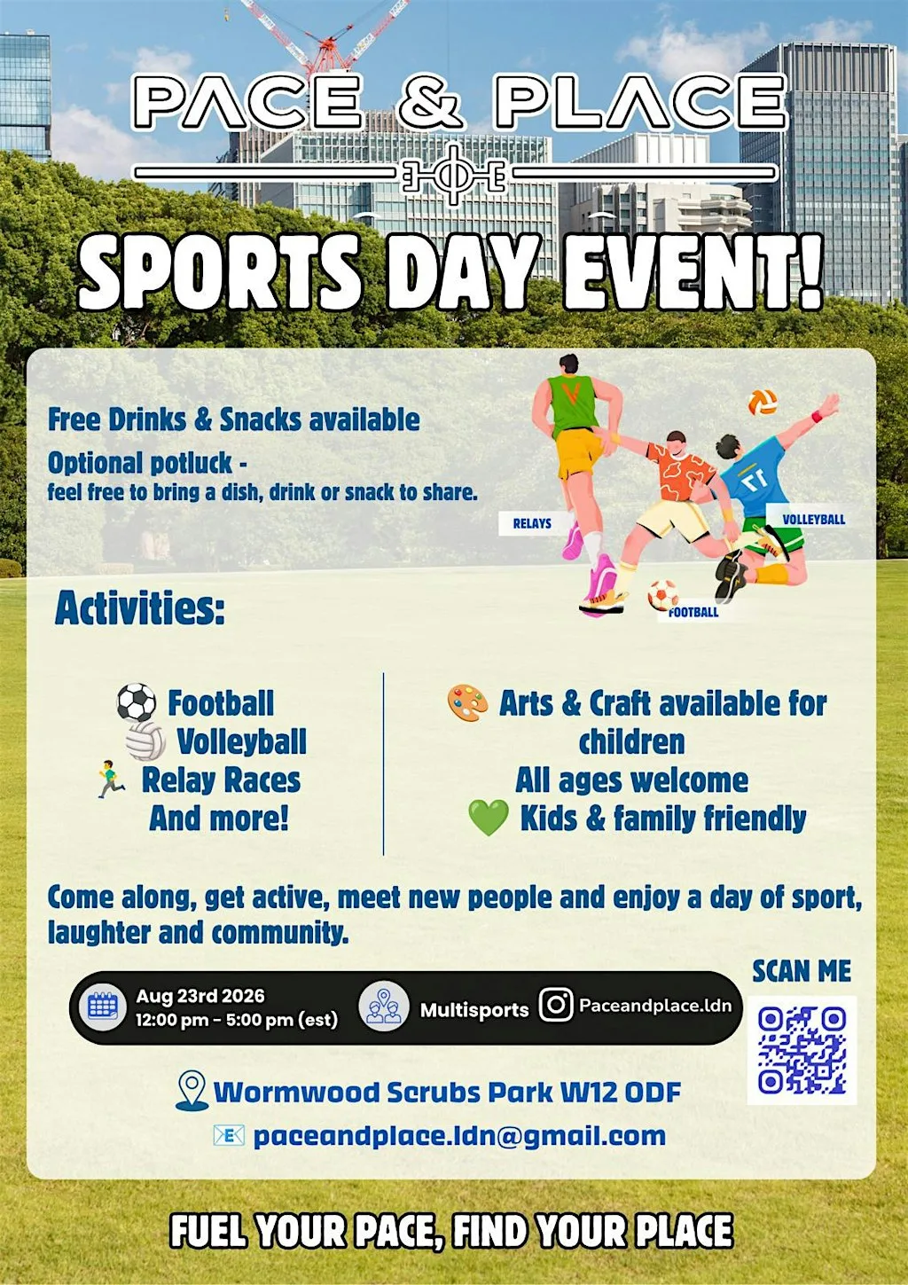 Free Sports Day Event in West London