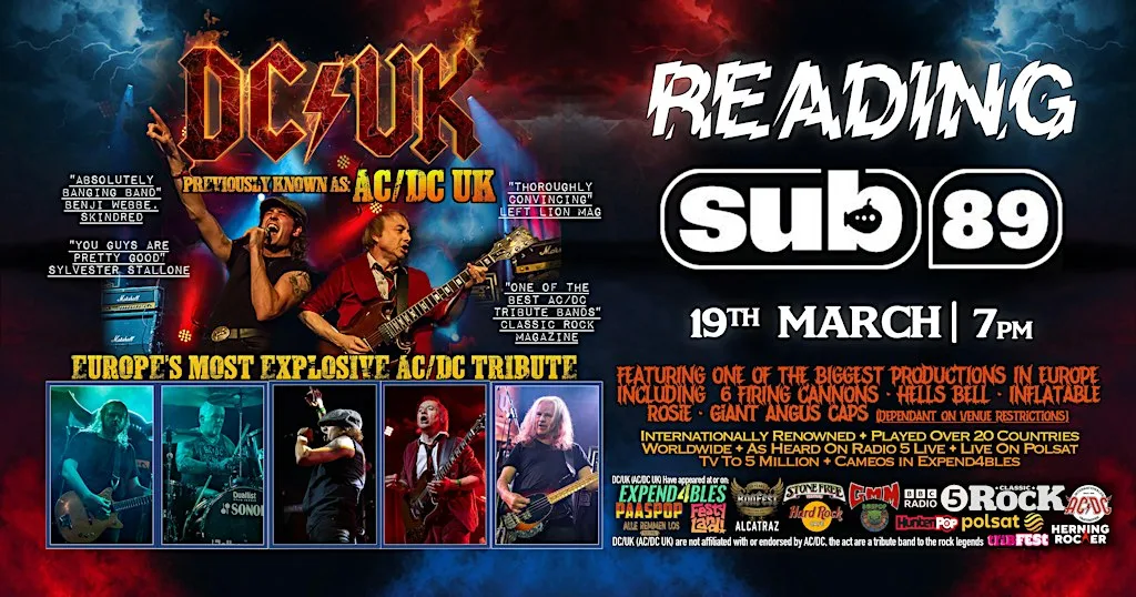 DC/UK (Previously AC/DC UK) | READING | Sub 89