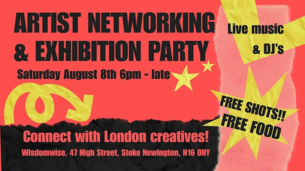 ARTIST NETWORKING & EXHIBITION PARTY at WisdomWise