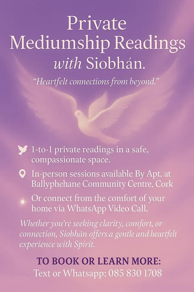 Medium reader available for readings