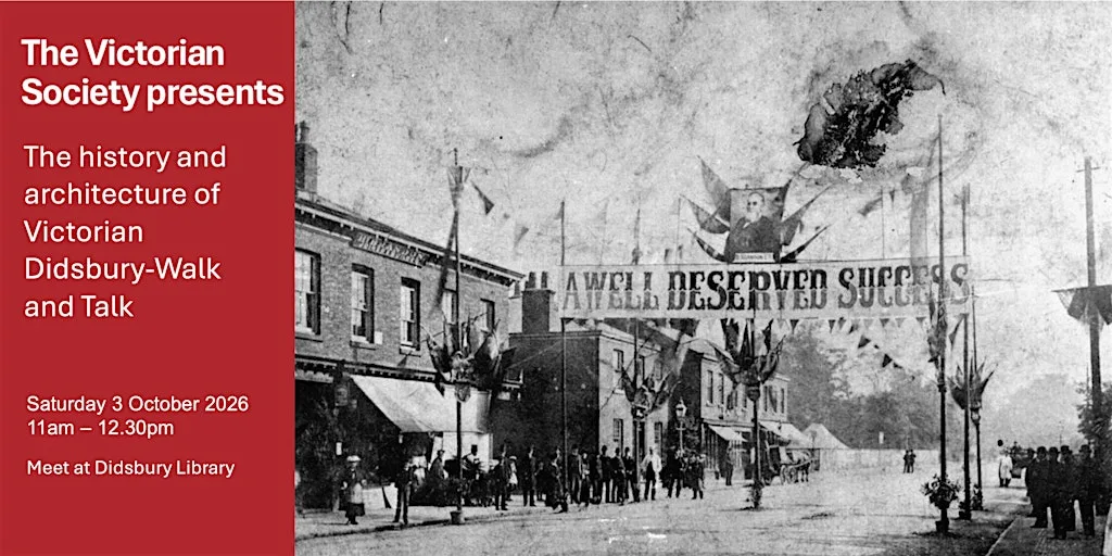 The History and Architecture of Victorian Didsbury - A Walk and Talk at Didsbury Library