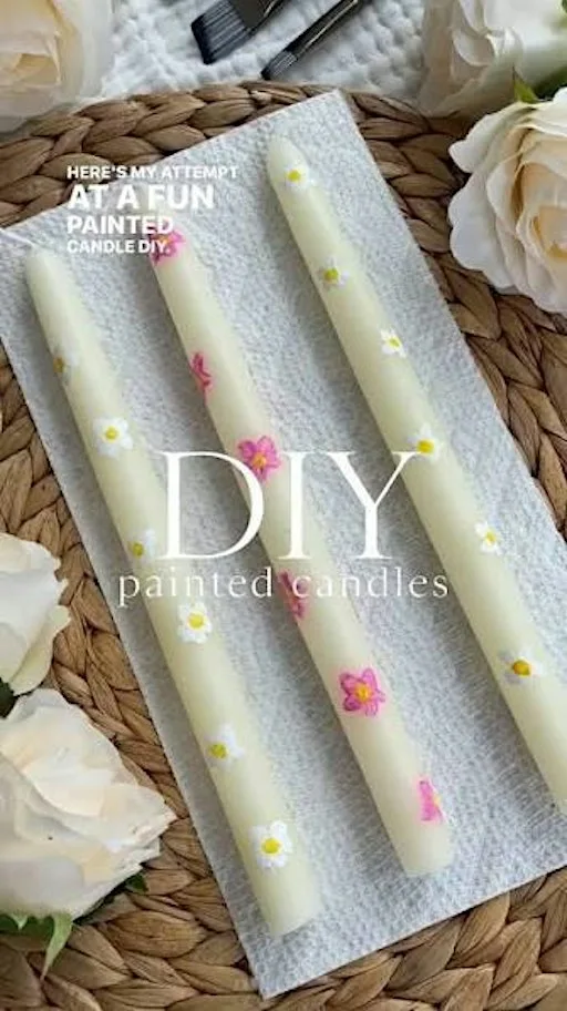 candle painting