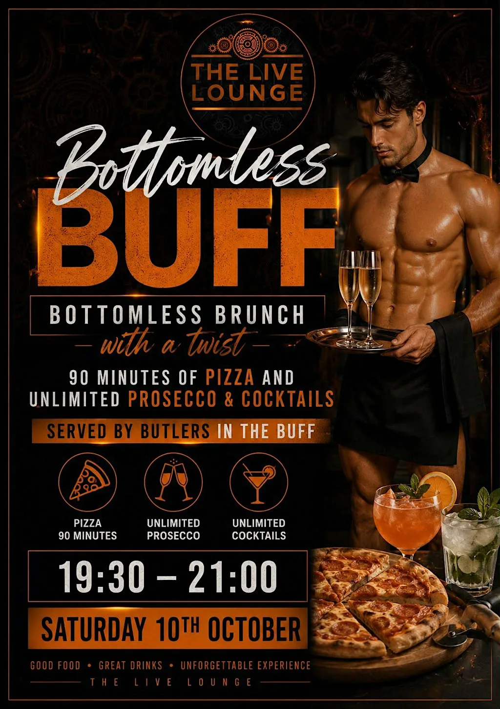 Bottomless Buff at The Live Lounge