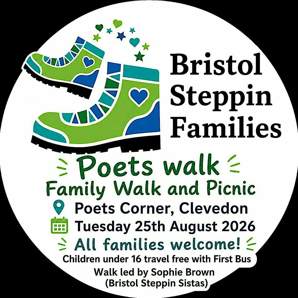FAMILY WALK & PICNIC led by Sophie (Steppin Sistas) ALL FAMILYS WELCOME at Poets Walk