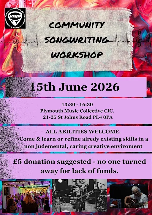Community Songwriting Workshop at PMC