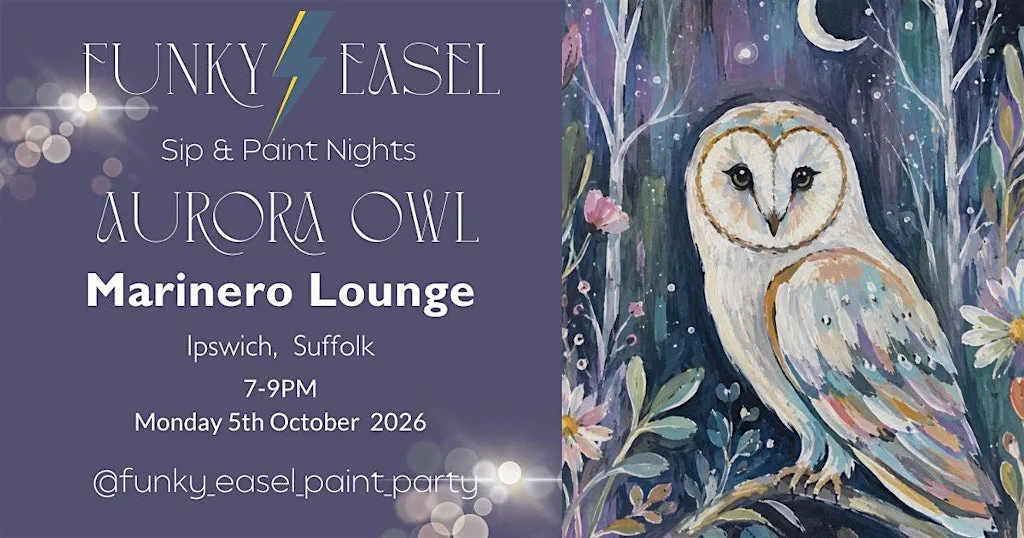 The Funky Easel Sip & Paint Party at Marinero Lounge at Saint Peter's Dock