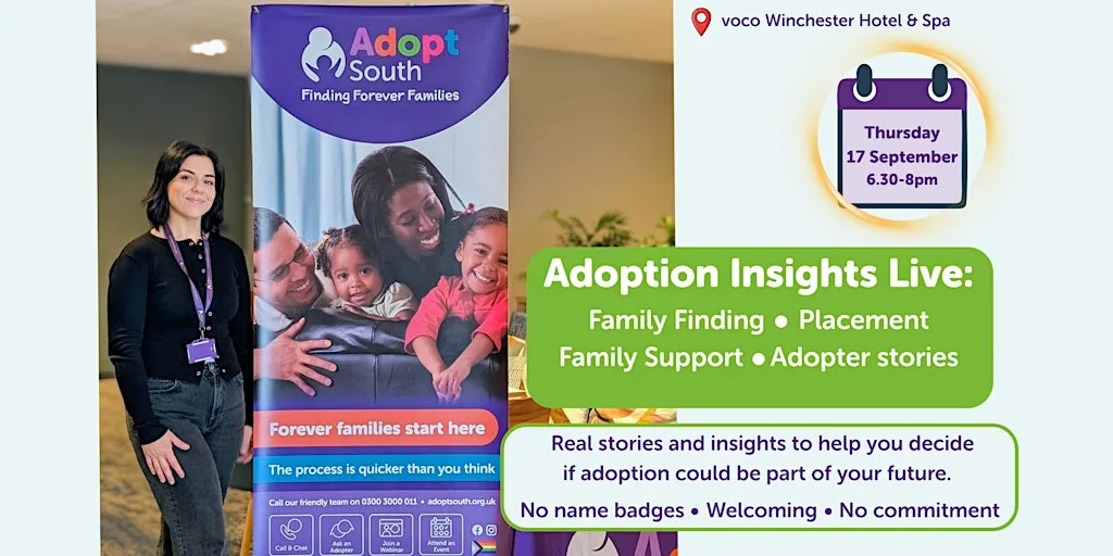 Adoption Insights Live: Real stories beyond the adoption process at voco Winchester Hotel & Spa, an IHG Hotel