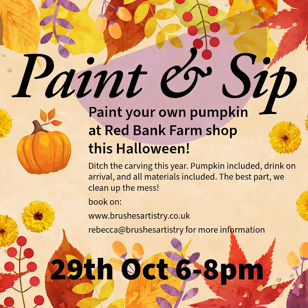 Pumpkin Painting Paint and Sip