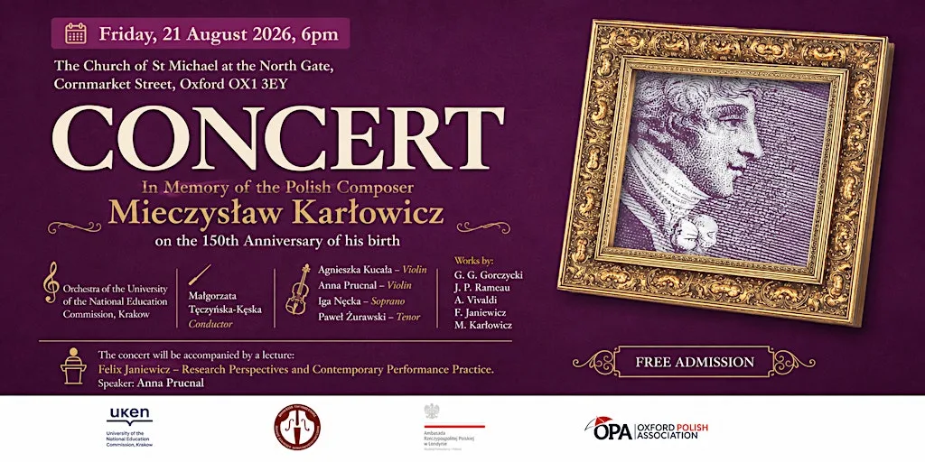 Conert in Memory Polish Composer Mieczyslaw Karlowicz