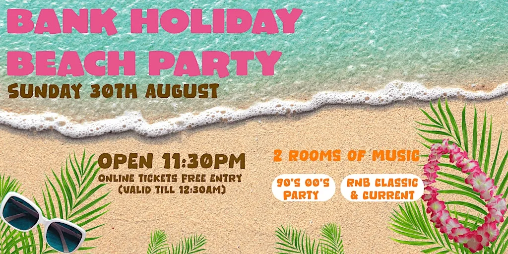 Bank Holiday Beach Party at Velvet Nightclub