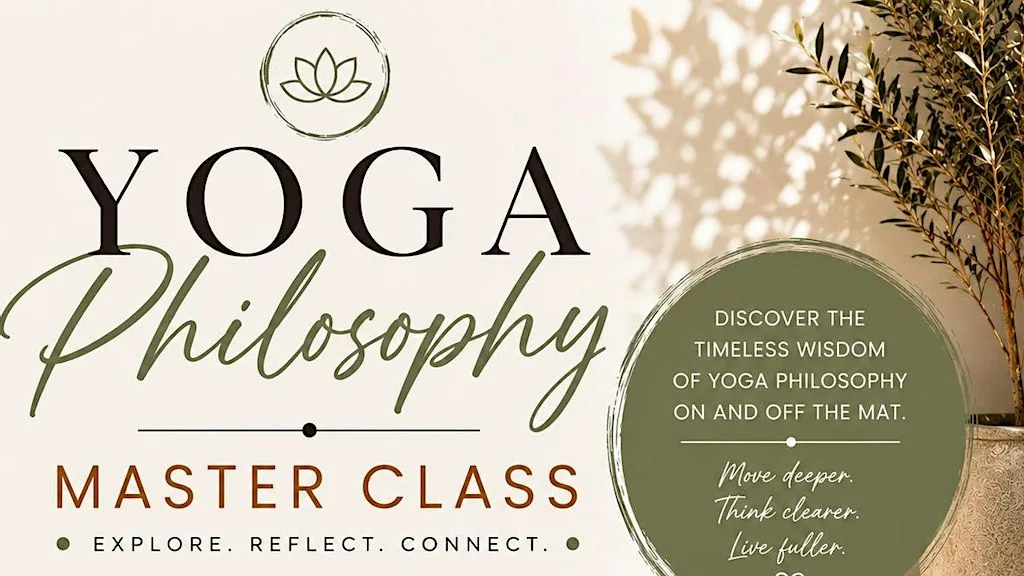 Yoga Philosophy-Masterclass at The Roade House