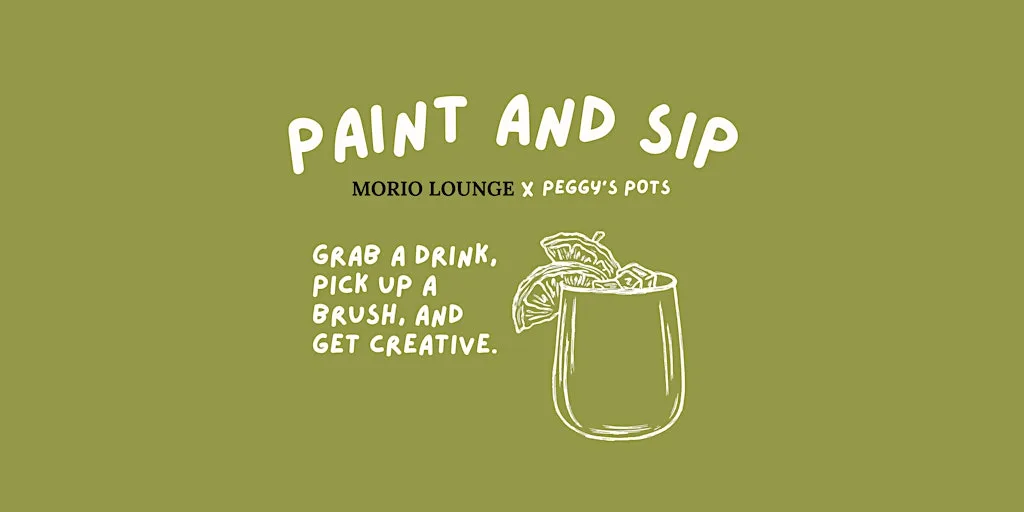 Paint and Sip at Morio Lounge at Morio Lounge