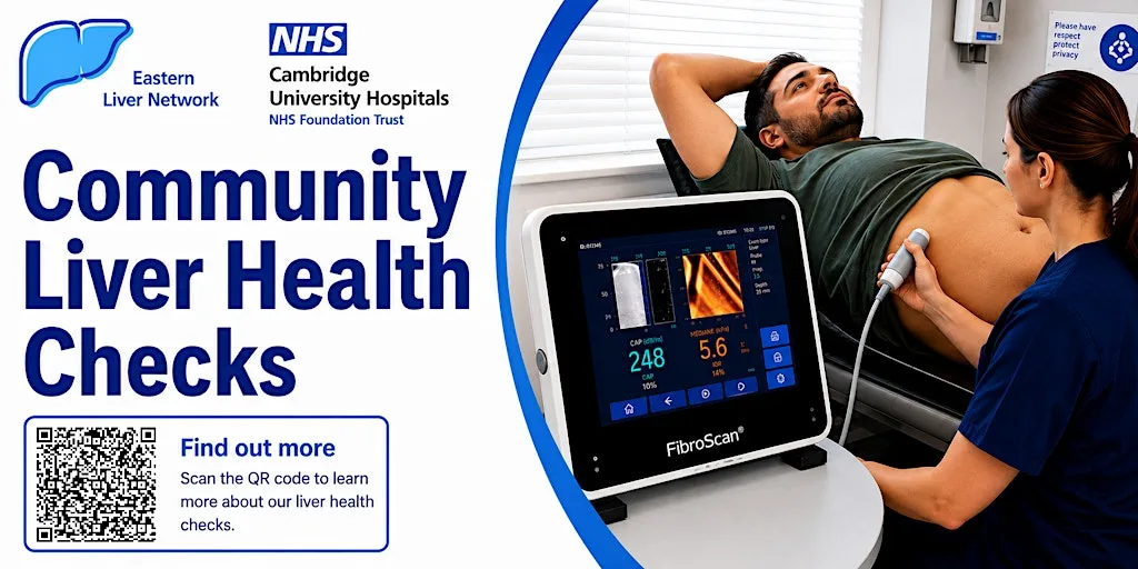 Free NHS Community Liver Health Checks at Cambridge Wellness Festival at Cambridge Biomedical Campus
