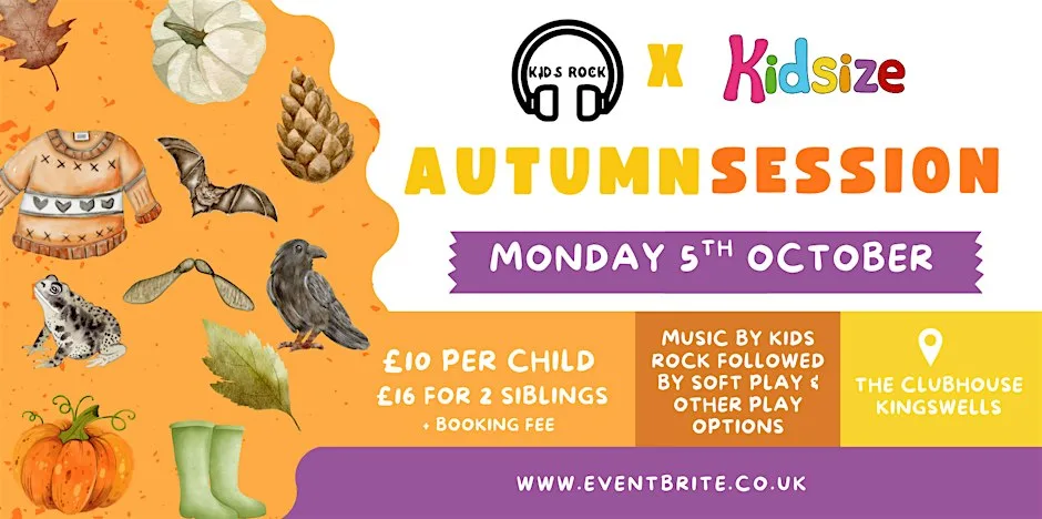 Kids Rock & Kidsize Autumn Session at Kidsize Ltd.