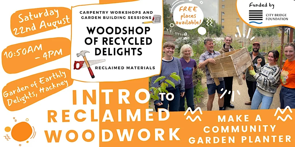 Intro to Reclaimed Woodworking: Build a Garden Planter!