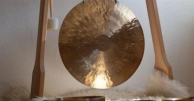 Gong & Sound Bath in Lily Pond Garden in Forest Row.With Leah Star