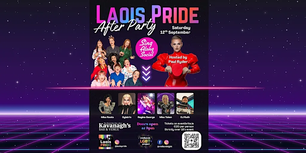 Laois Pride After Party 2026 at Kavanaghs Bar & Venue
